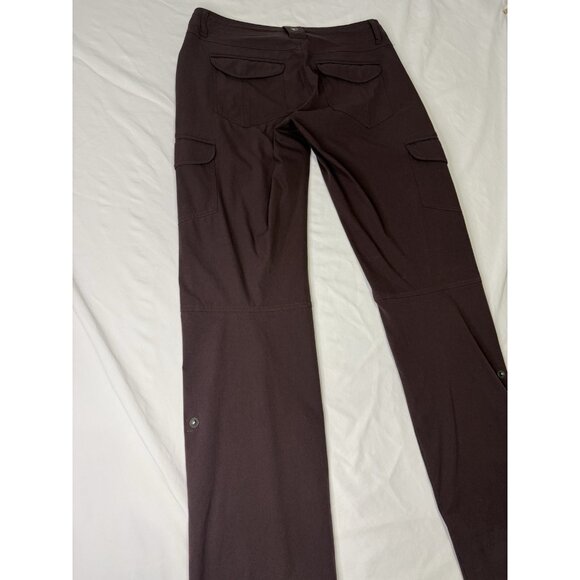 Kuhl Pants Women’s 6 REG Freeflex Roll Up Cargo Outdoor Hiking Burgundy - Picture 7 of 9